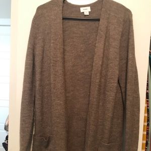 Brown cardigan with pockets